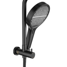 Tallara 325mm Gooseneck Short Twin Shower with Diverter